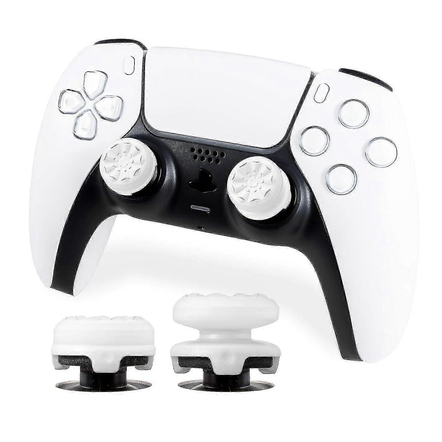 2pcs Joystick Griff Kompatibel mit PS5 PS4 Controller, Silikon Daumengriffe Kappen Abdeckung Analog Stick