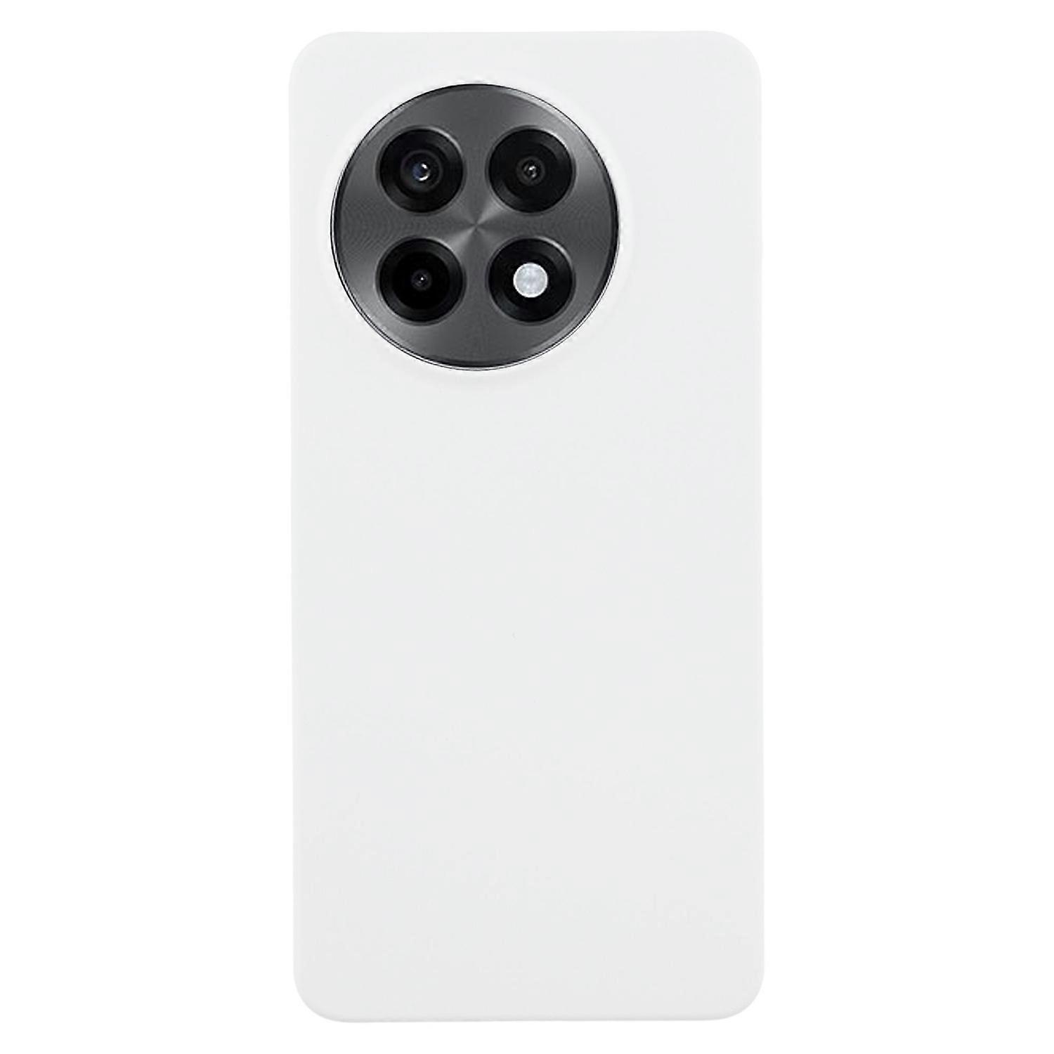 For OnePlus 13R 5G/Ace 5 5G/Ace 5 Pro 5G Case Hard PC Frosted Minimalist Phone Cover-White
