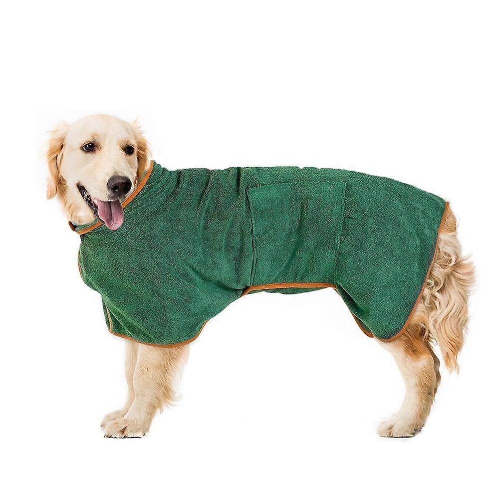 Microfiber Dog Drying Coat, Quick Drying, Easy Cleaning