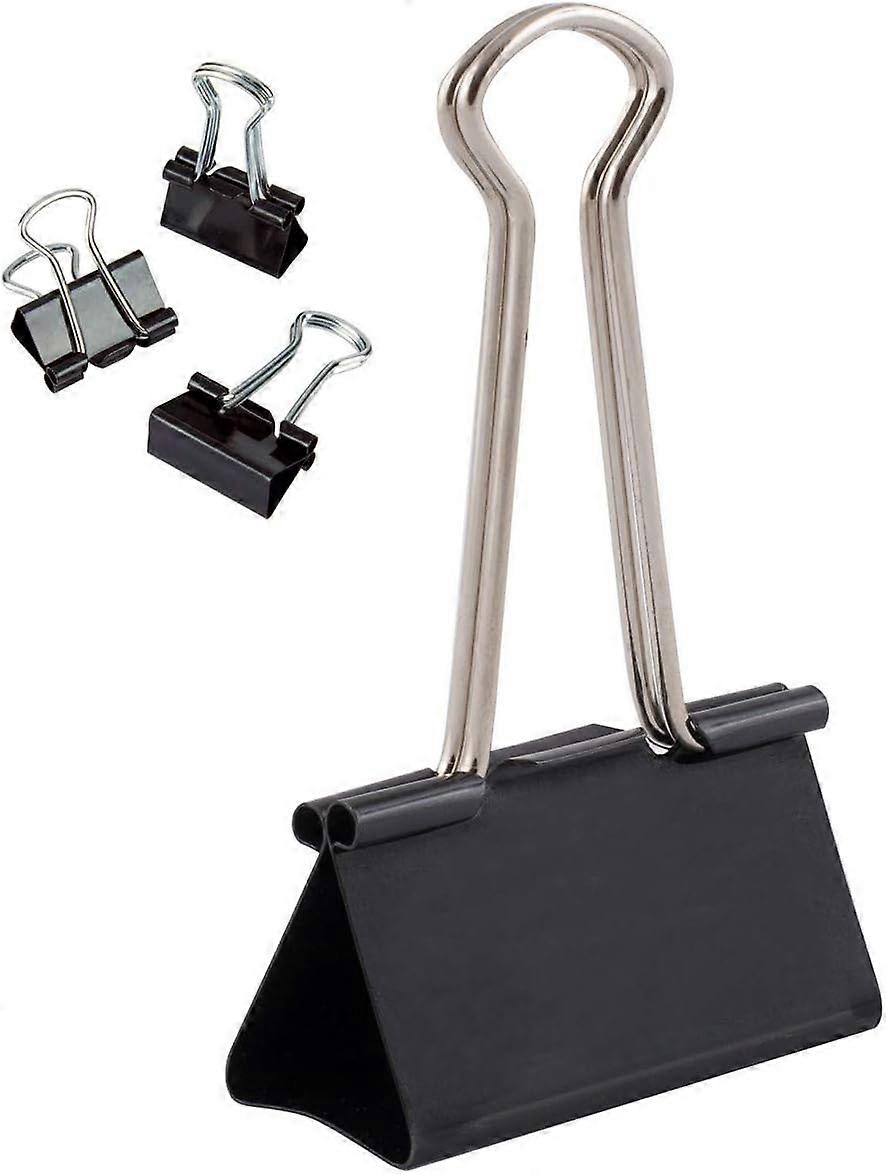 Reliable Paper Clamps, Multi-Function Binder Clips For Efficient Document Management, Tempered Steel Construction Rust Resistant For Office, Home,