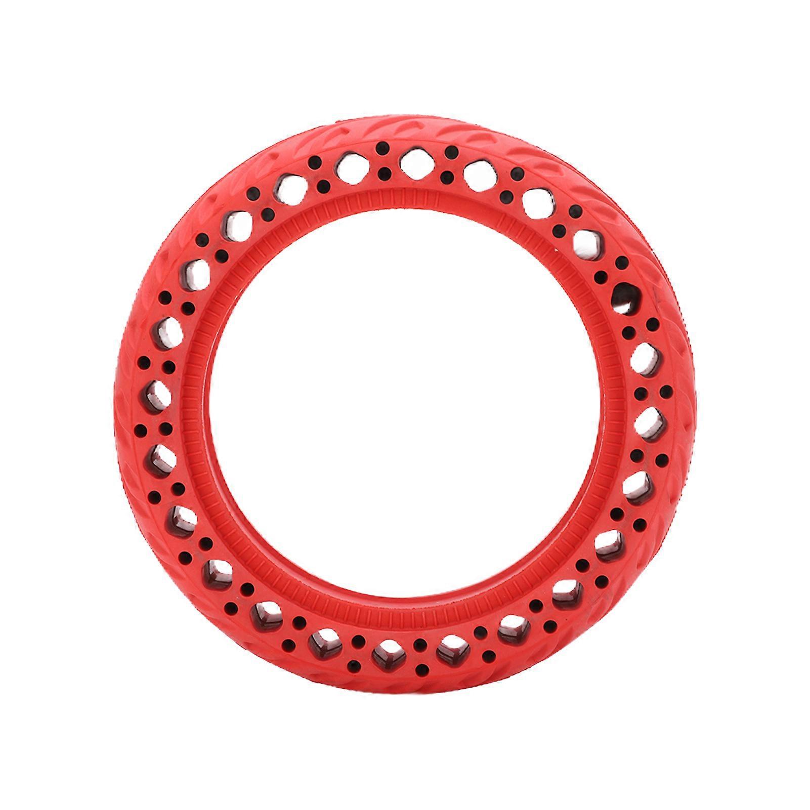 8.5x2.0 Electric Scooter Damping Tyre Durable Rubber Solid Tire for Xiaomi M365 ProRed