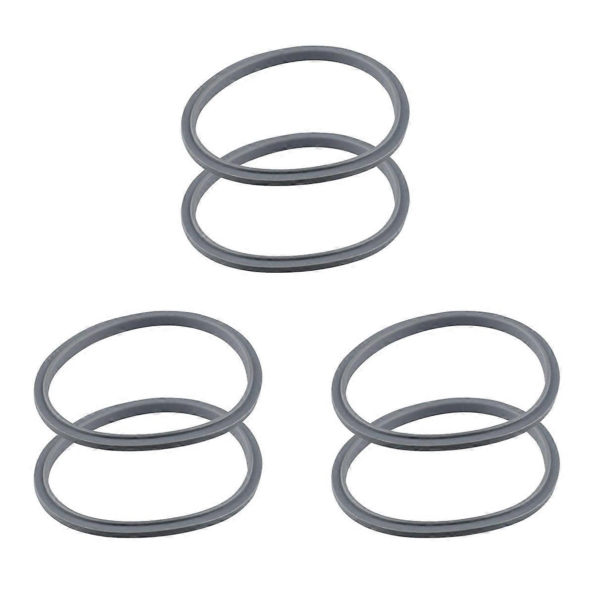 Replacement Gasket with Lip for Blender Part, 6 Pack Speed Blender Compatible Part