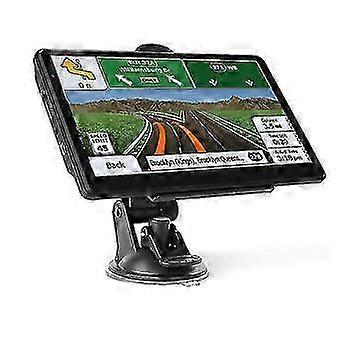 نظام ملاحة GPS لشاحنة السيارة - تحديثات مجانية مدى الحياة للخريطة وإرشادات صوتية وتحذيرات كاميرا السرعة ، وحدة GPS للسيارة تعمل باللمس مقاس 7 بوصات محمولة باليد