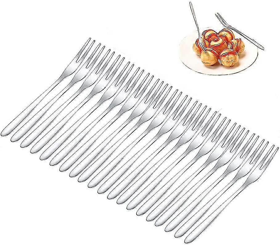 20 Pieces Fork, Table Fork, Dessert Fork, Fruit Fork, Cake Fork, For Fruit Fork
