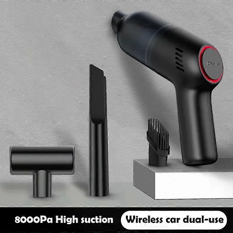 8000Pa Wireless Car Vacuum Cleaner Strong Suction Portable Low Noise Vaccum Cleaner For Home Car Dual Use Cleaning