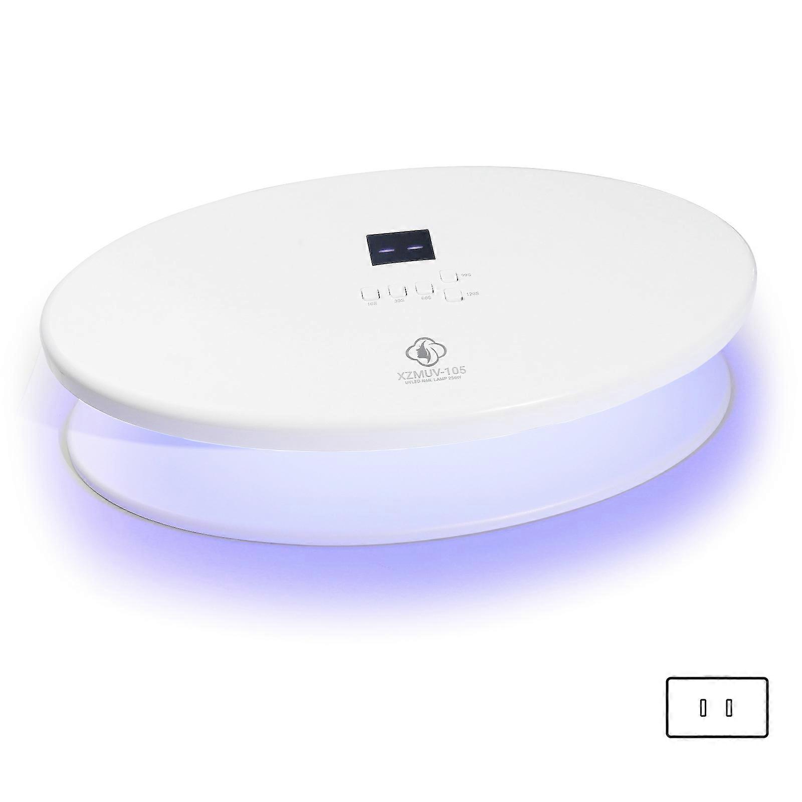 256WネイルライトUVLEDネイルランプネイルポリッシュベーキングランプ5タイマー設定マニキュアネイルランプDIYネイルアートマニキュアツール