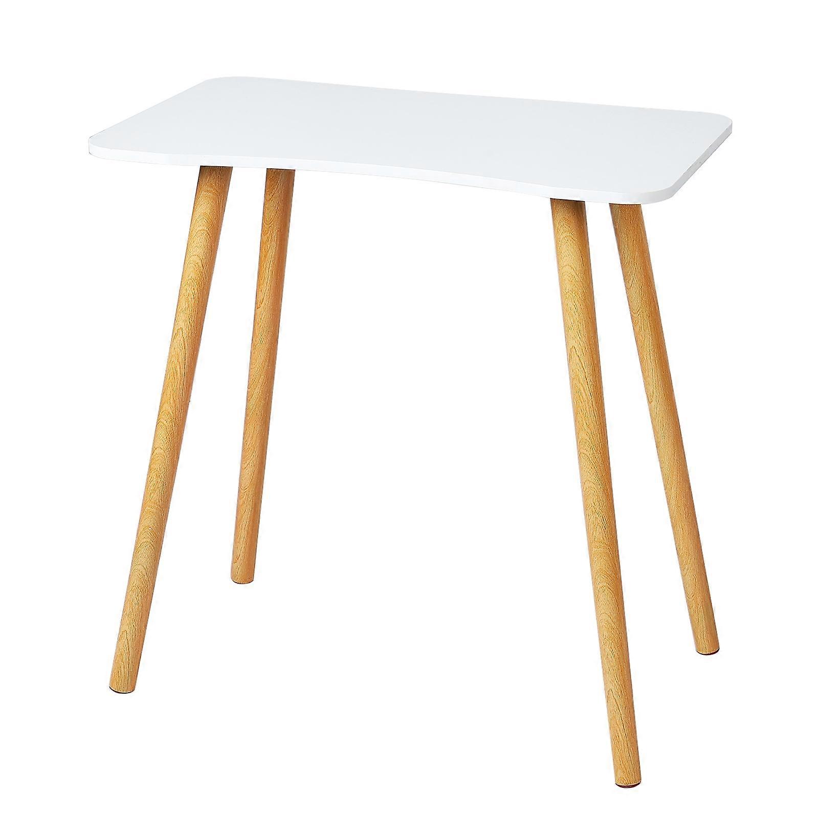 Modern Solid Wood Computer Desk, Ergonomic Spacious Desktop, Writing & Work Table