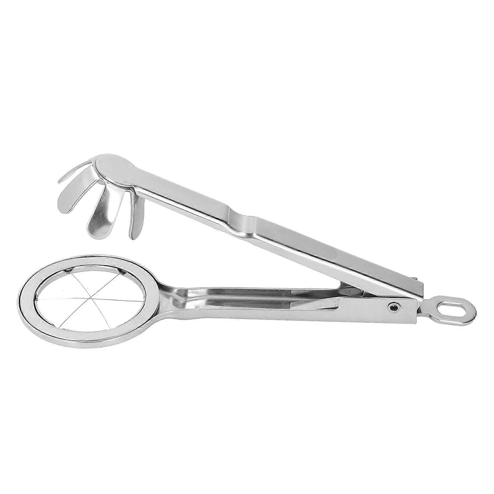 Stainless Steel Hexagonal Egg Cutter Splitter Cutting Splitting Tool Home Kitchen Accessories