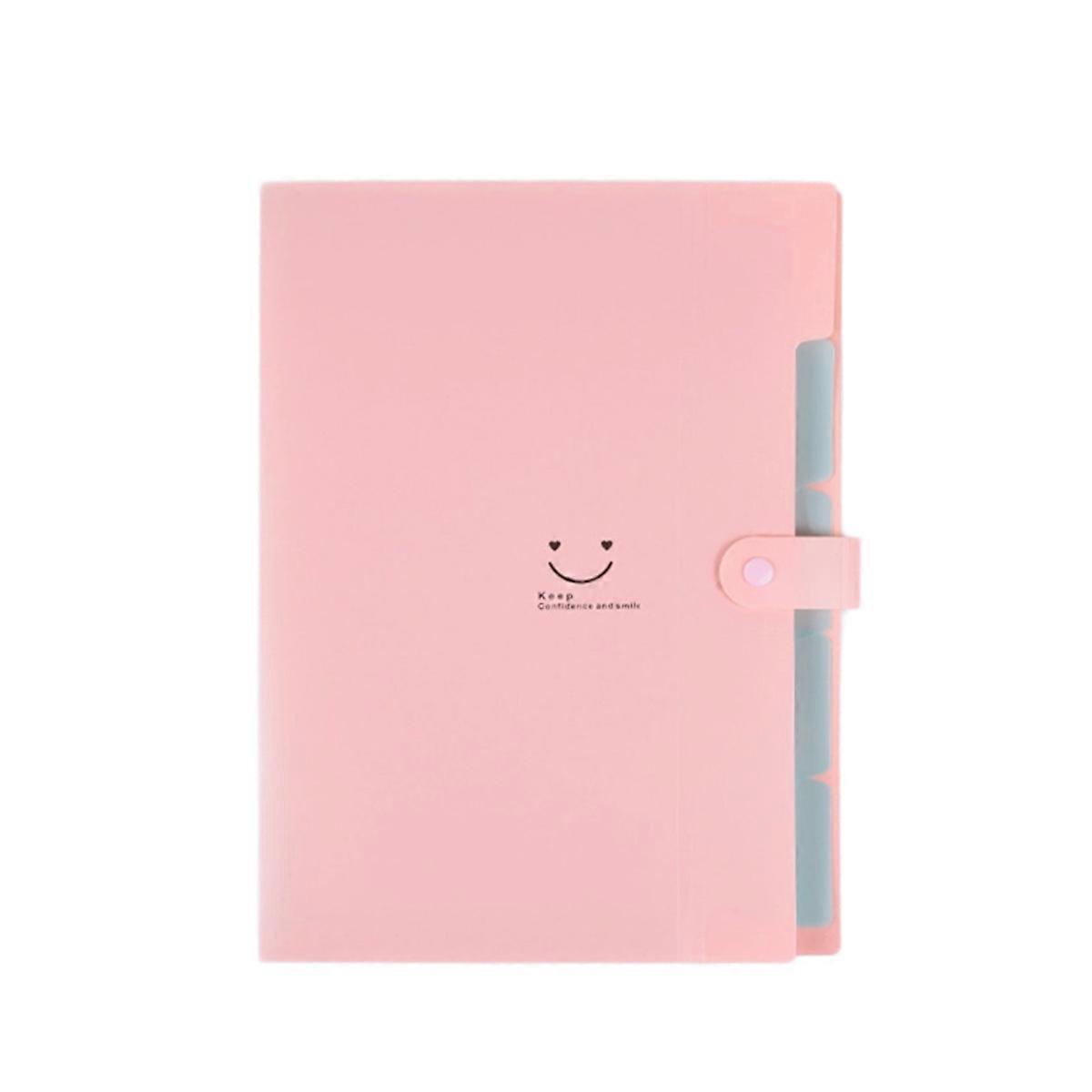 Document Organizer with Multi-layered Accordion Clip and Large-capacity Pockets, High-Quality Materials Waterproof Durable Plastic, Comfortable Touch