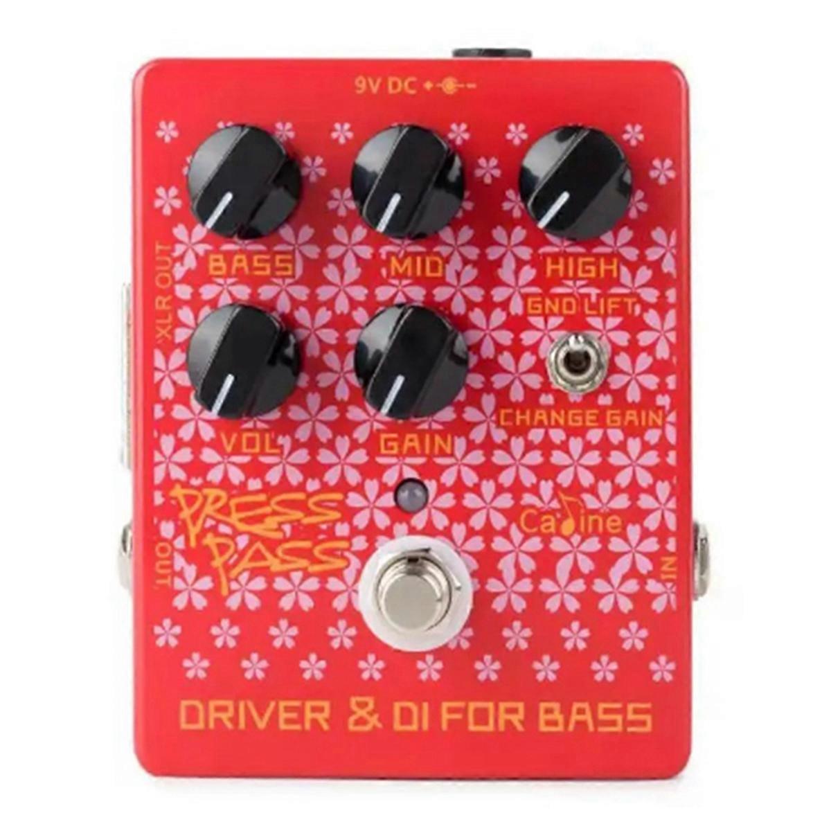 CP-59 Basstreiber + DI-Effektpedal Bassverstärker DI Classic