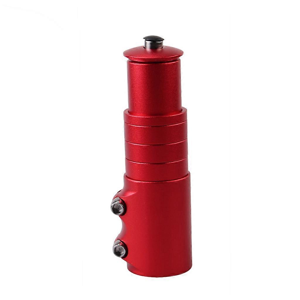 Bicycle Fork Stem Height Extender Handlebar Rise up Adapter Bike Height Spacer  Red