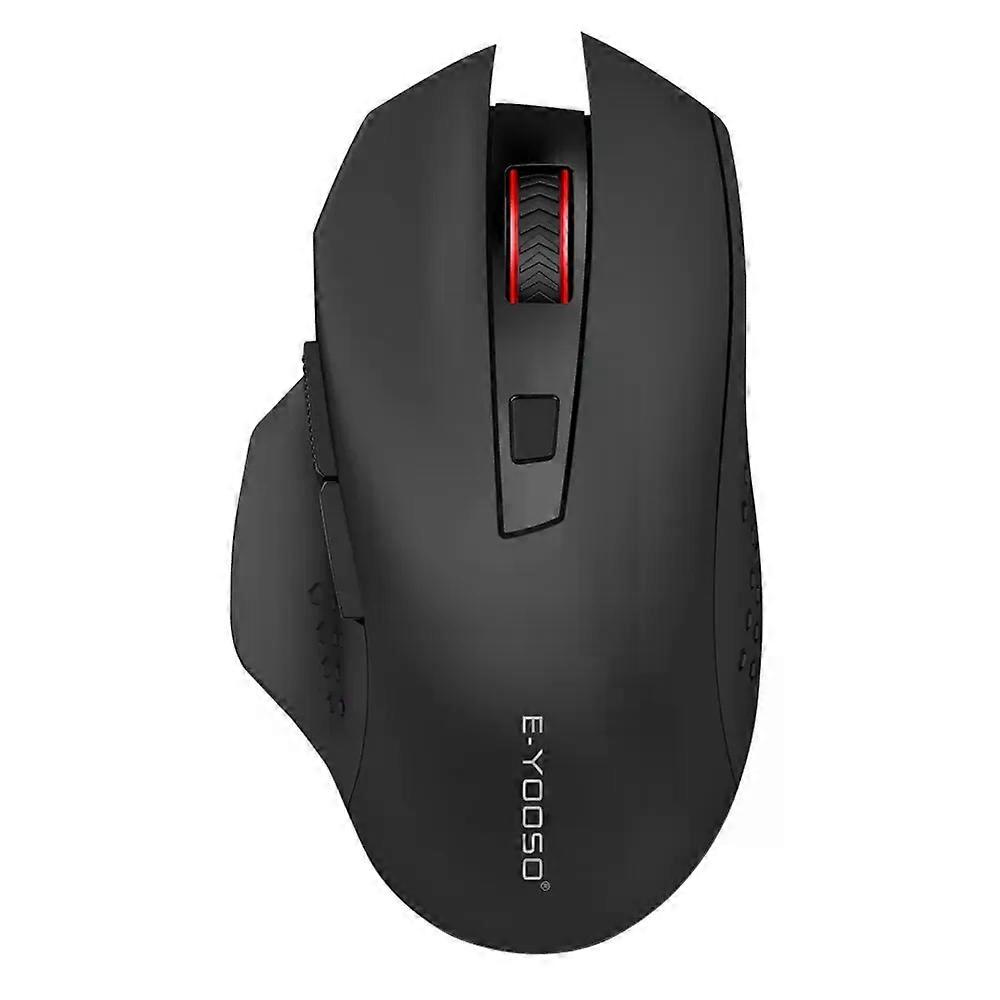 E-YOOSO X-26 USB Wireless Gaming Mouse 4800 DPI 5 Buttons Optical Gamer Mice Ergonomic for Computer Laptop PC
