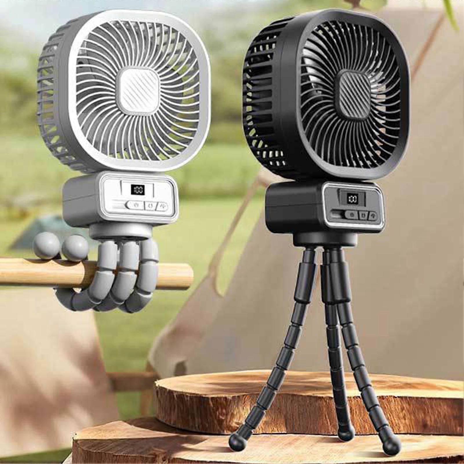 Mini Portable Strollers Fan USB Rechargeable Clip On Mini Fan Detachable 3 Speed Desk Fans for Students Bed