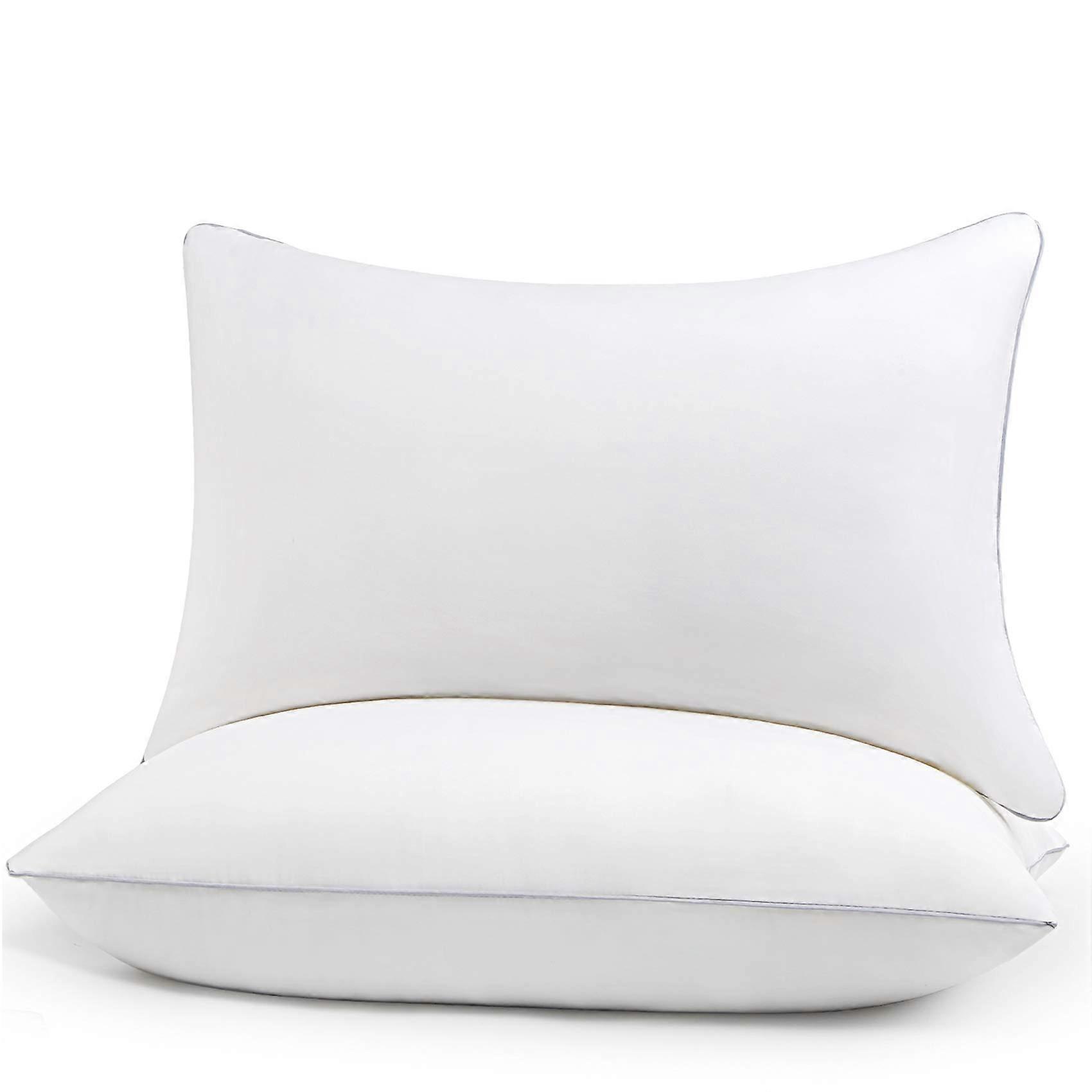 2 Pack Cooling Bed Pillows Side for Sleepers King Size