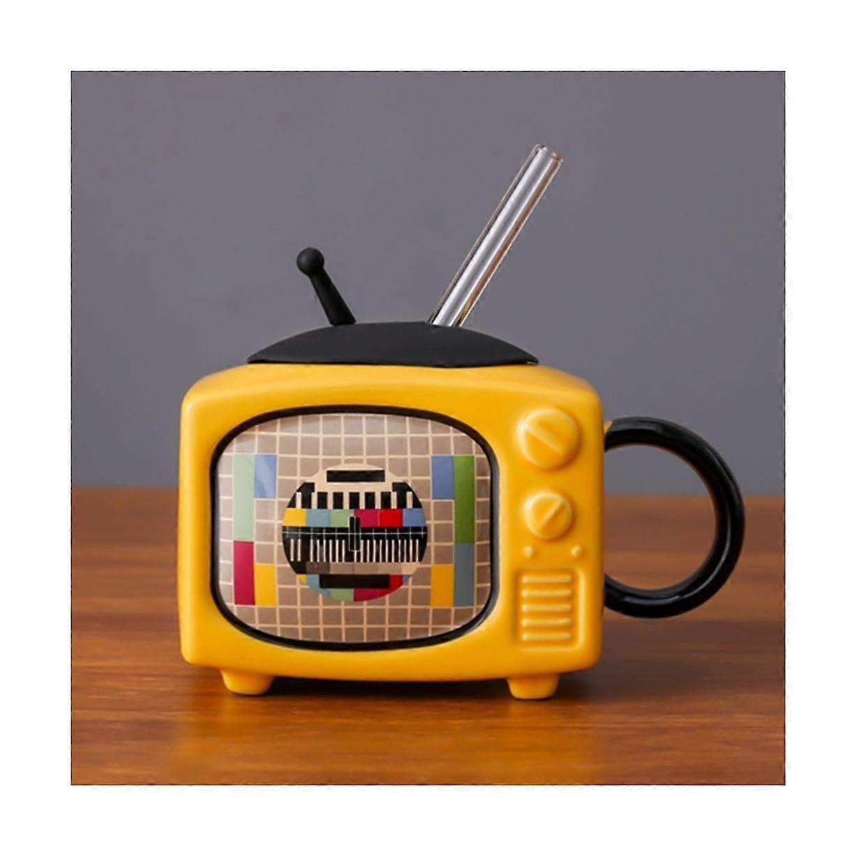 Creative Ceramic Square Mug for Office Tea 450ml/15.2oz