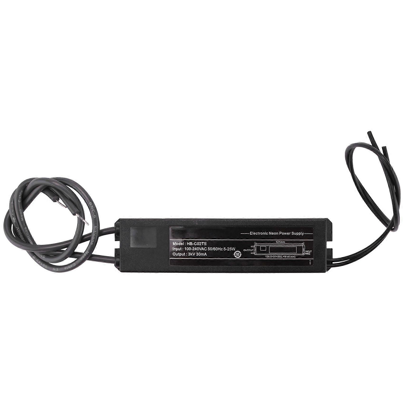 Neon Light Sign Electronic Transformer Power Supply Hb-C02Te 3Kv 30Ma 5-25W Fit for Any Sizes Of Gl