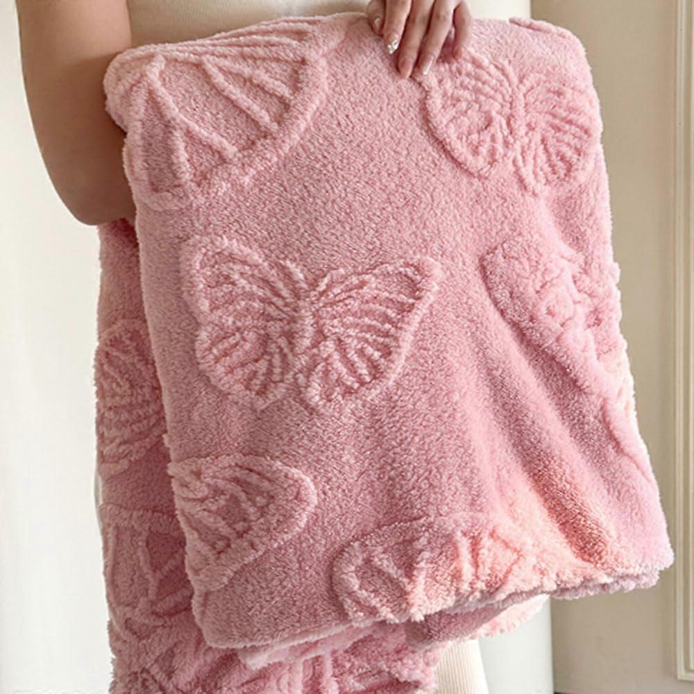 Ultra Soft Fuzzy Warm Cozy Fluffy Blanket for Travel Camping 60'x80'