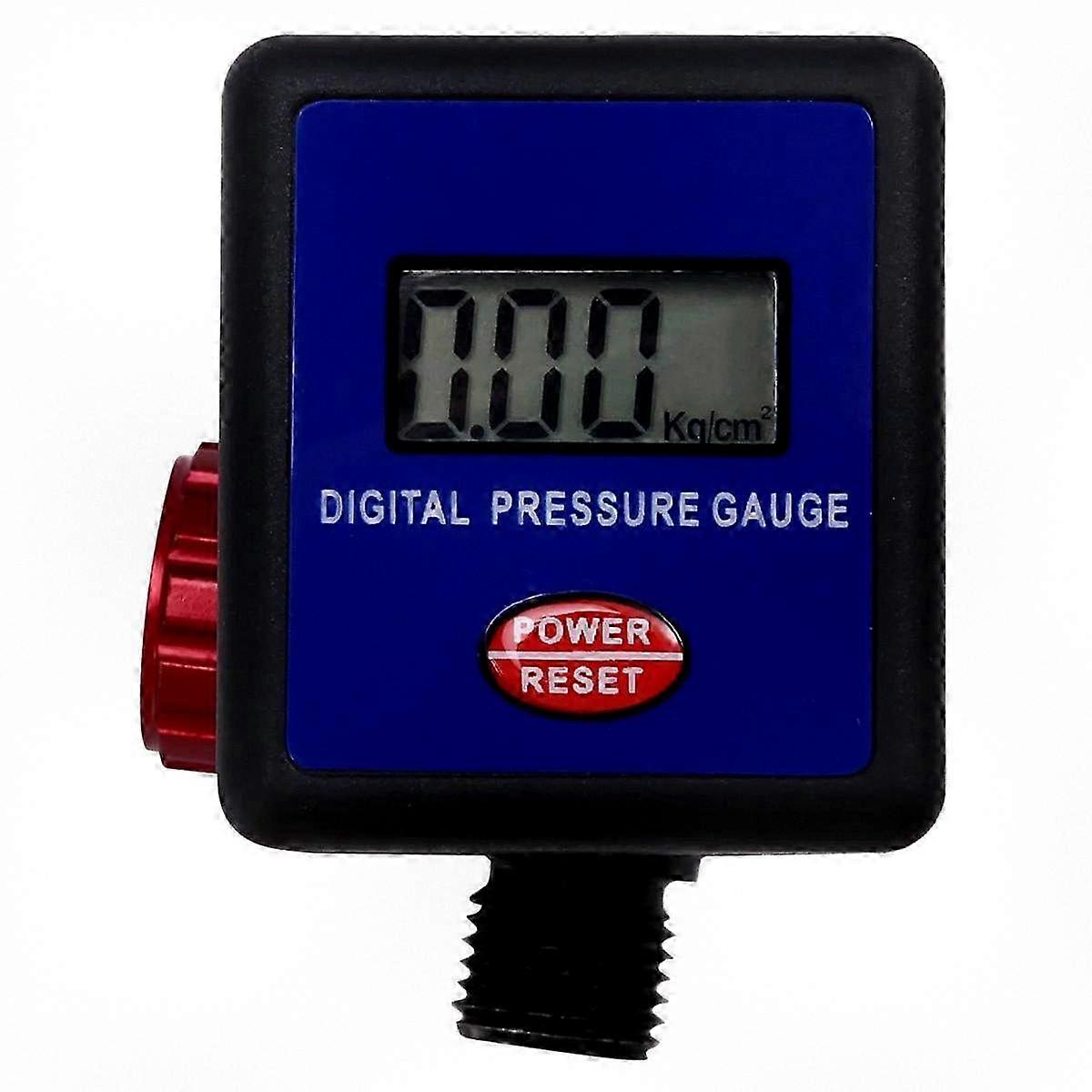 Digital LCD Air Pressure Gauge Tool with Regulating Function for Precise Measurement