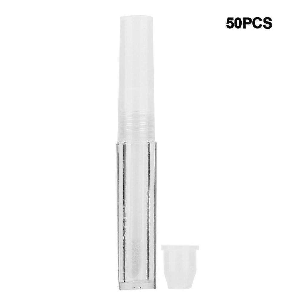 Refillable Lip Gloss Tubes, Durable Plastic Material Clear Lip Gloss Containers For Professional & Home Use, Suitable For Lip Glaze/Gloss/Oil/Dye,