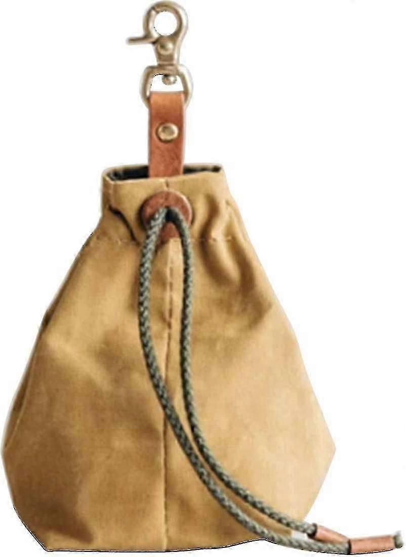 صغير علاج الحقيبة للمشي تدريب الكلب يعامل حامل تخزين أغذية الحيوانات الأليفة مع مقطع