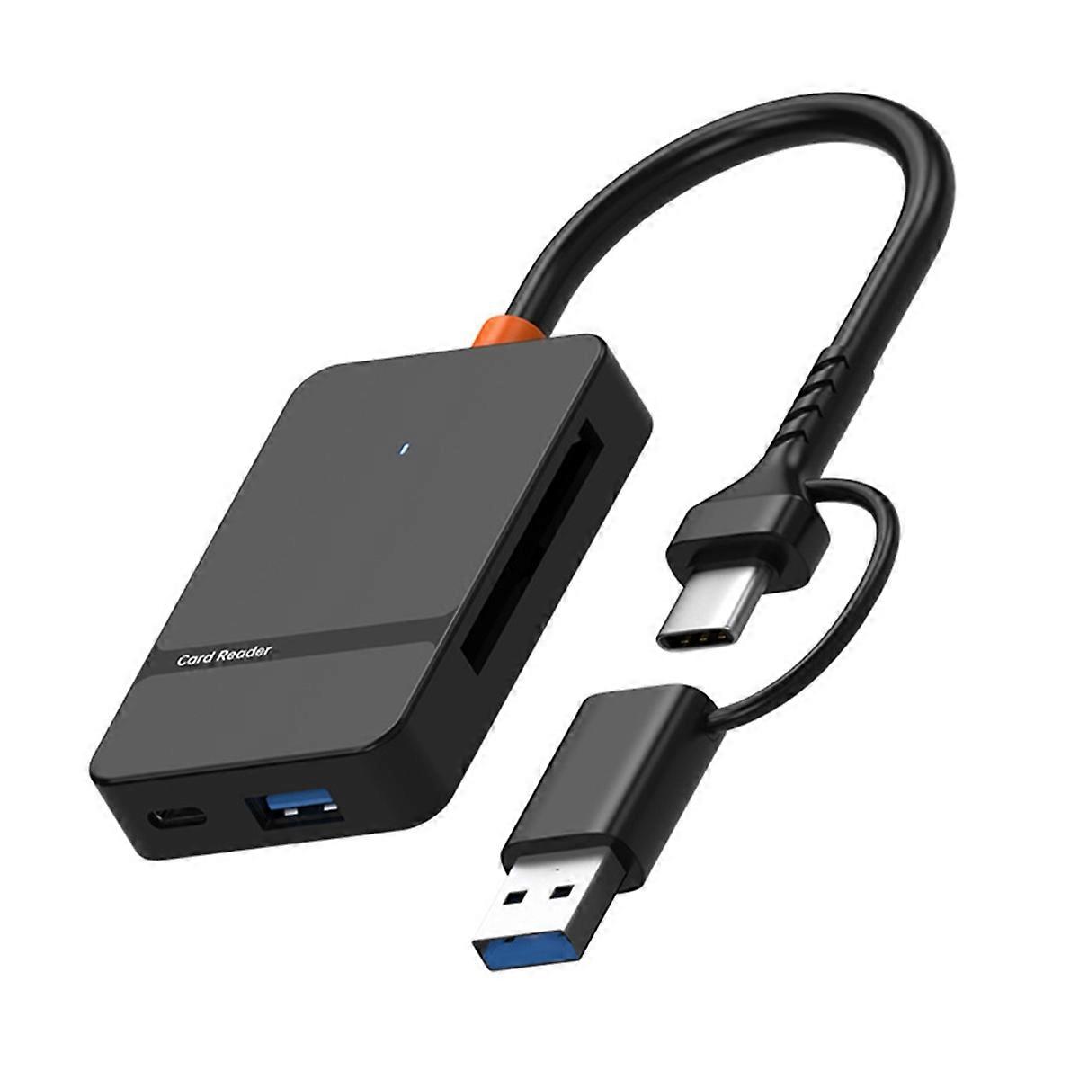 USB 3.0 Card Reader SD Micro-SD TF MS Compact Flash Card Adapter for Laptop PC Multi Card Reader Ca