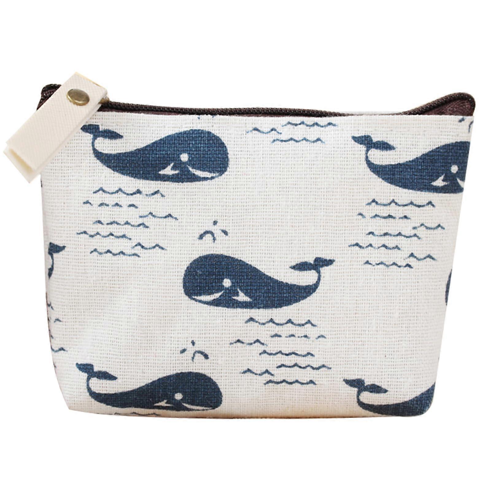 COY COIN Pouch Small Zippered Pouch for Coins, Wallet Accessories, and Travel Essentials, Durable Coated Fabric