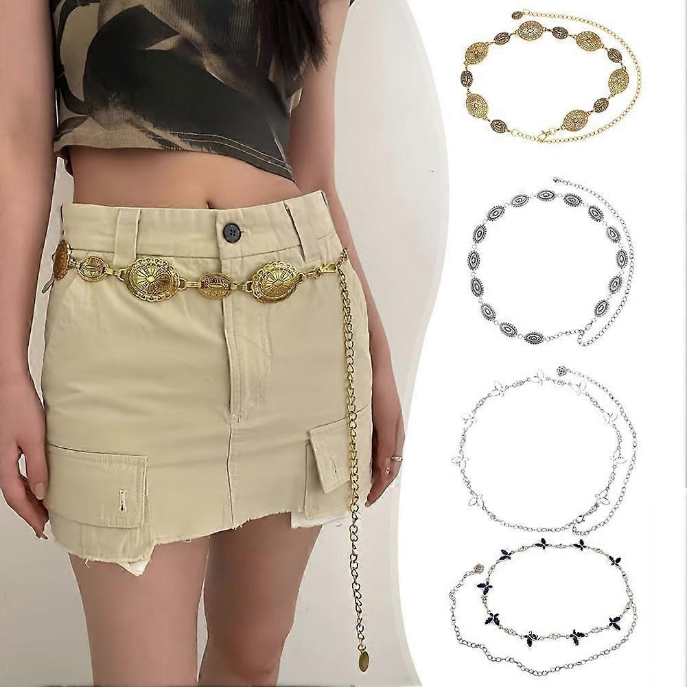 Bohemian Style Metal Waist Chain Women's Cross-Border Jewelry Accessory