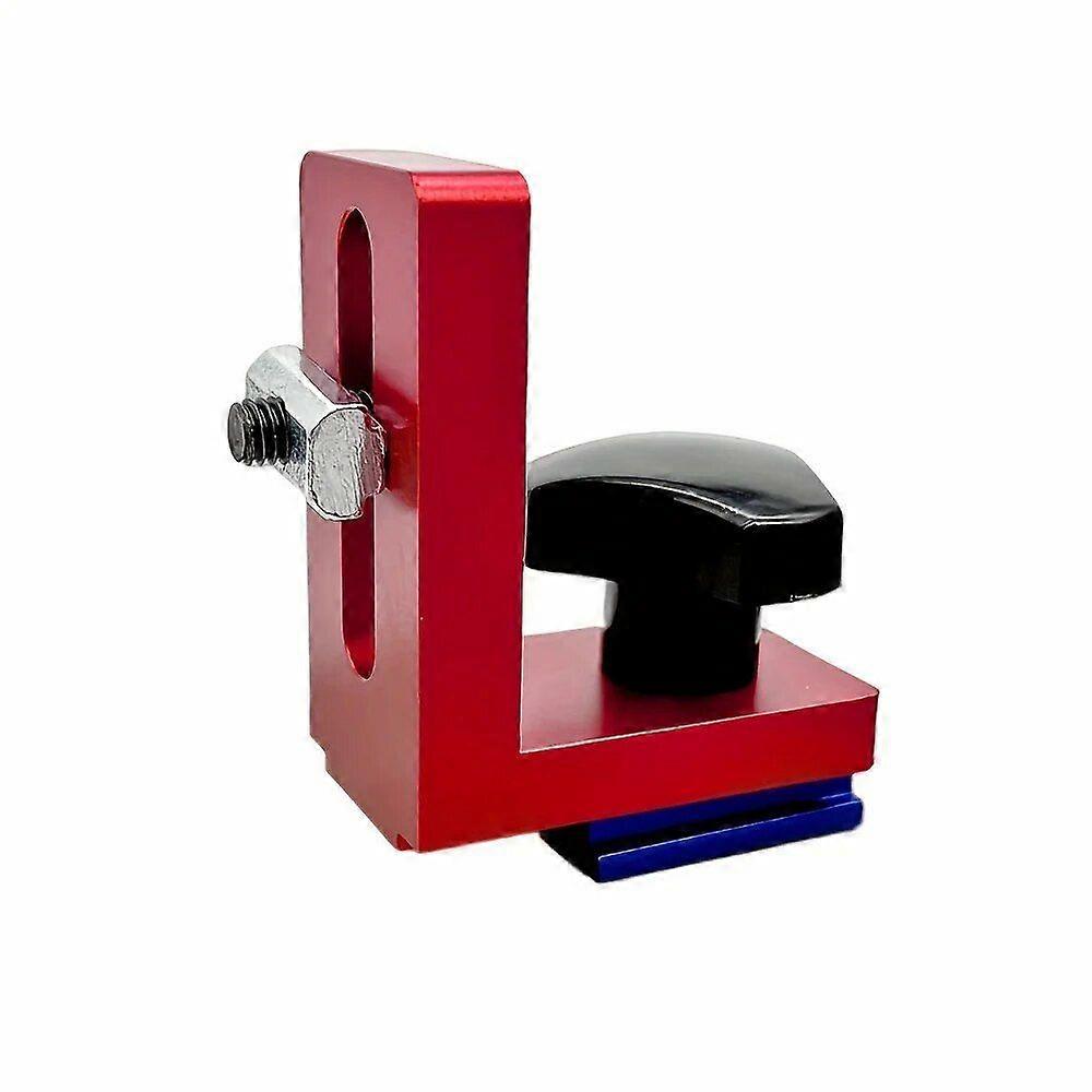 Miter Gauge Block for Woodworking Aluminum Hand Tool Set Parallelism Block for Saw Table and Miter Rails