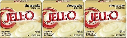 Jell-O Cheesecake Instant Pudding Dessert Mix 3 Pack