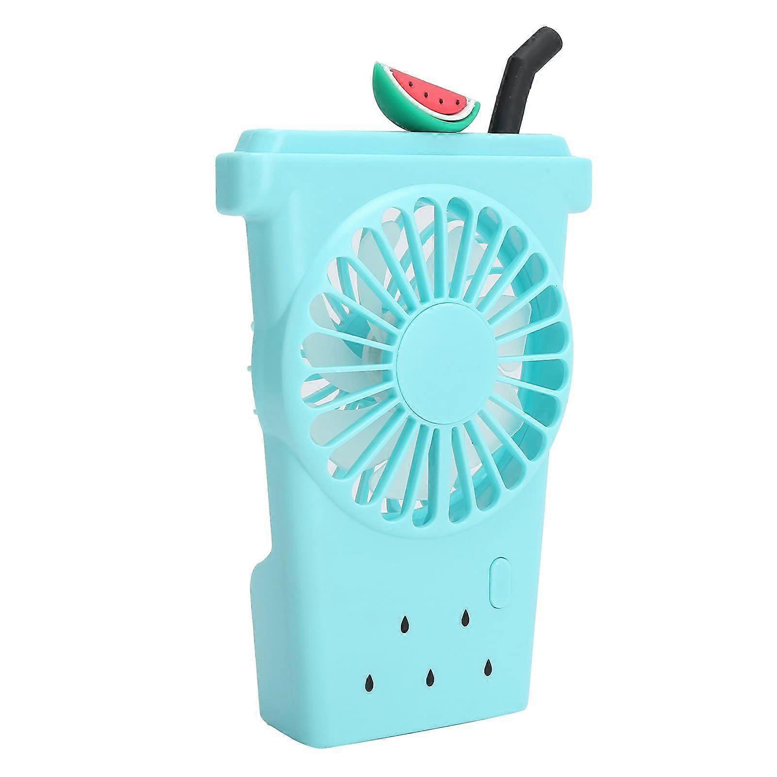 Portable Quiet Handheld Fan -Blue