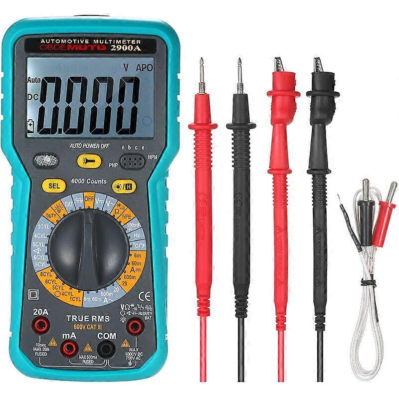Intelligent digital multimeter and high quality smart car digital intelligent testing instrument