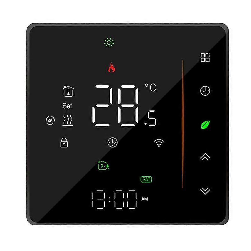 BHT-006GCLW 95-240V AC 5A Smart Home Heating Thermostat for EU Box, Control Boiler Heating with Only Internal Sensor, WiFi