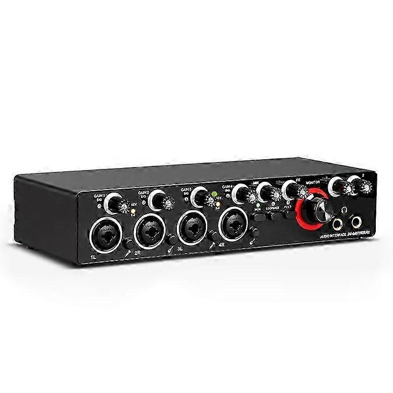 High-performance Audio Interface Sound Card With 48vphantom Power &usb Dc5v