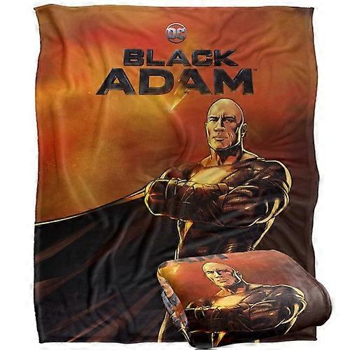 Black Adam Pose Blanket
