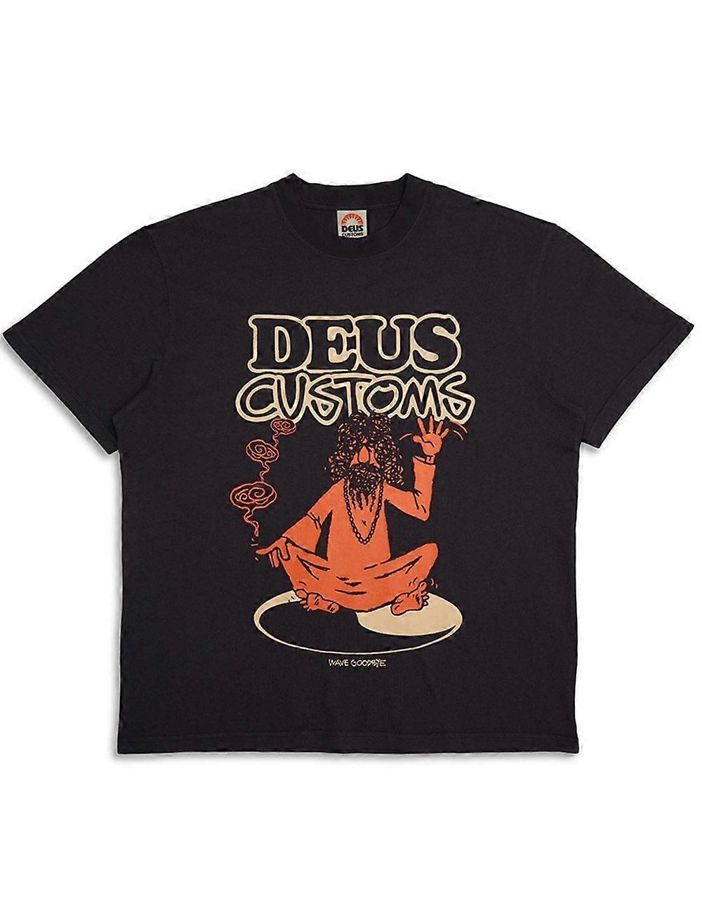 男士 Deus Ex Machina Emphatic Wave T 恤 - 烟灰色