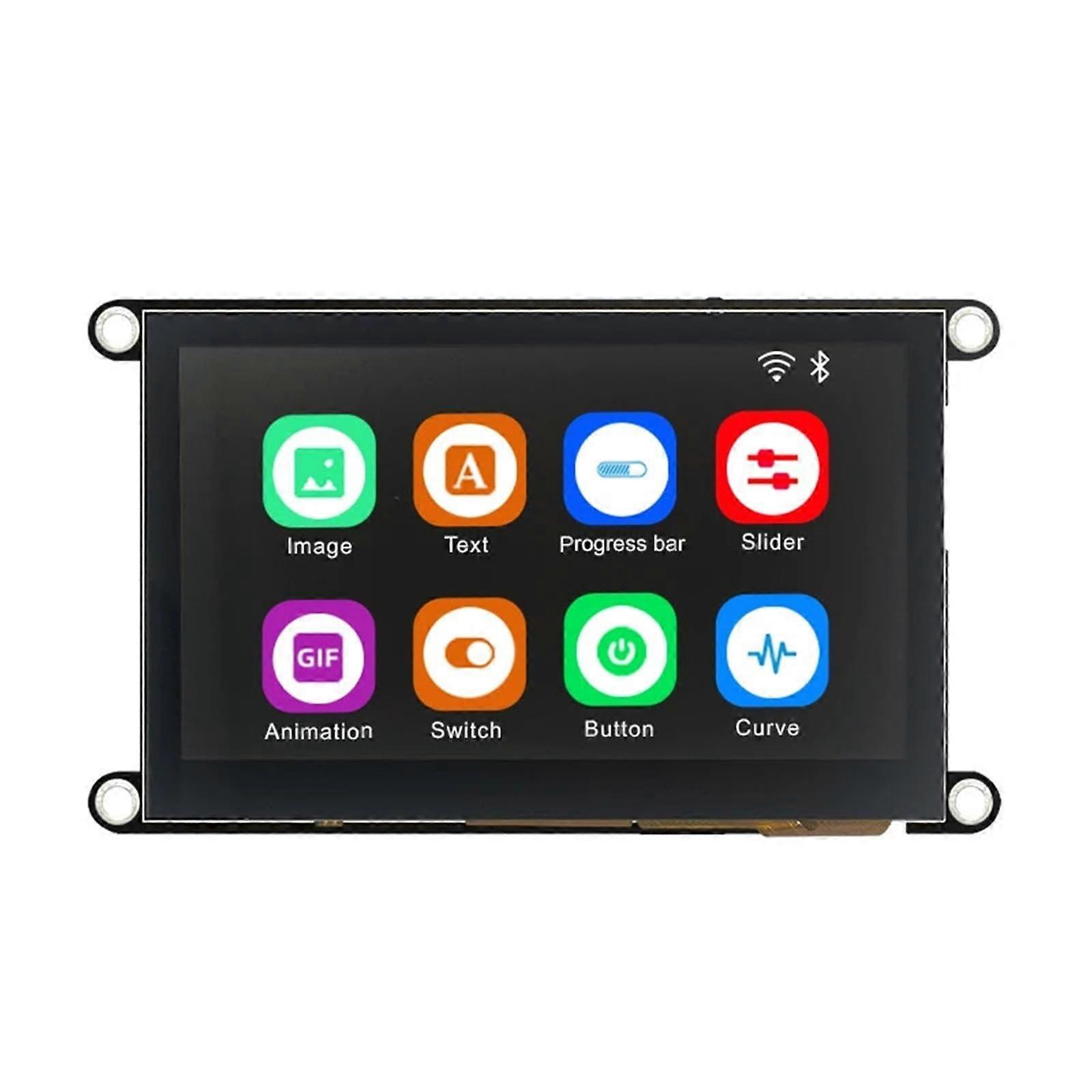 Guition ESP32S3 8M 4M Flash 4.3inch IPS 480 LCD 272 Display Module with and Bluetooth(IPS Resistive Touch)