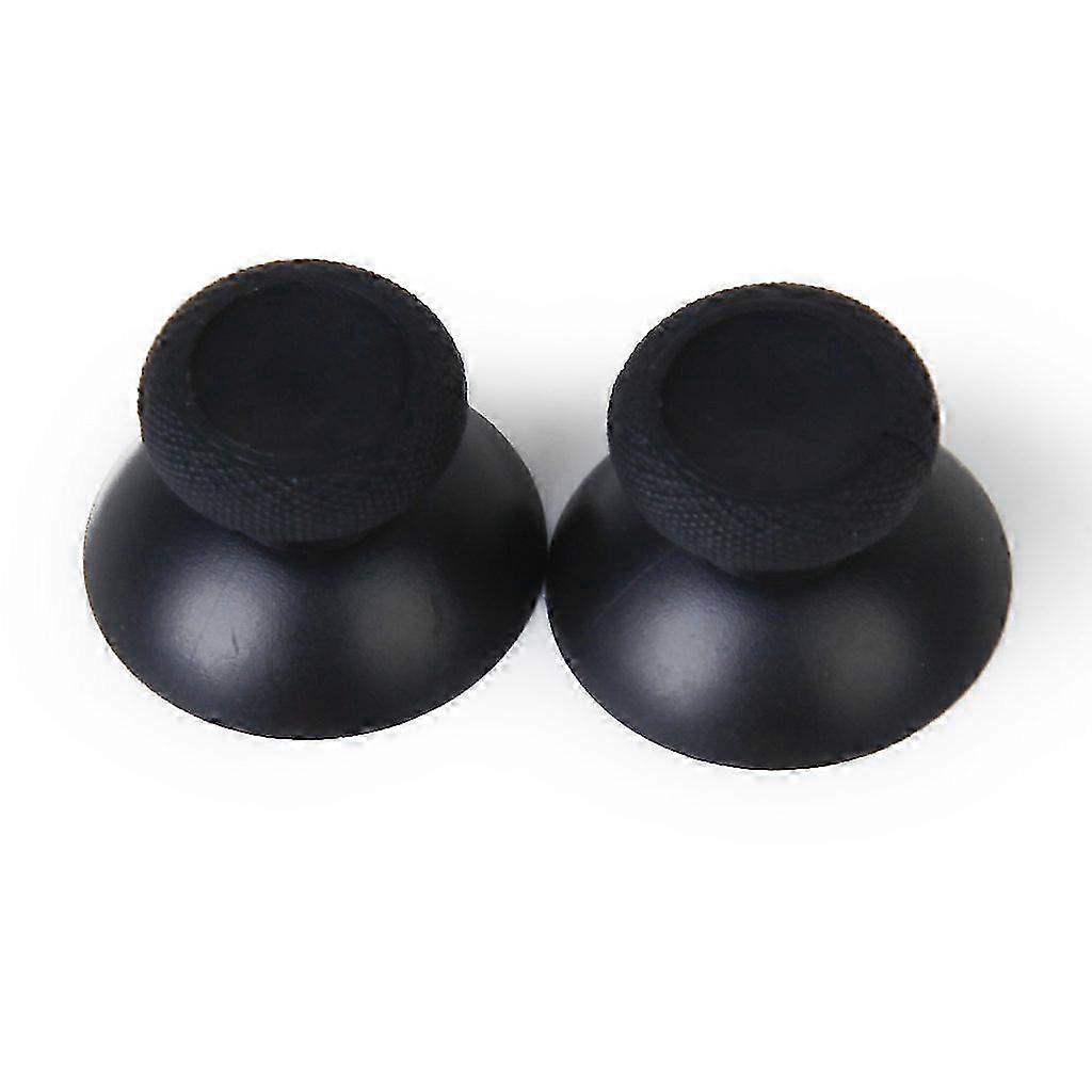 1 Pair Replacement Joystick Thumbsticks for Controller, Analog Stick Caps Black