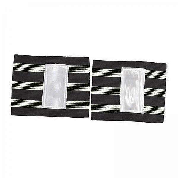 6x 2x Ankle Straps Reflective Pant Bands 9.8cm Width Wristband Elastic Leg