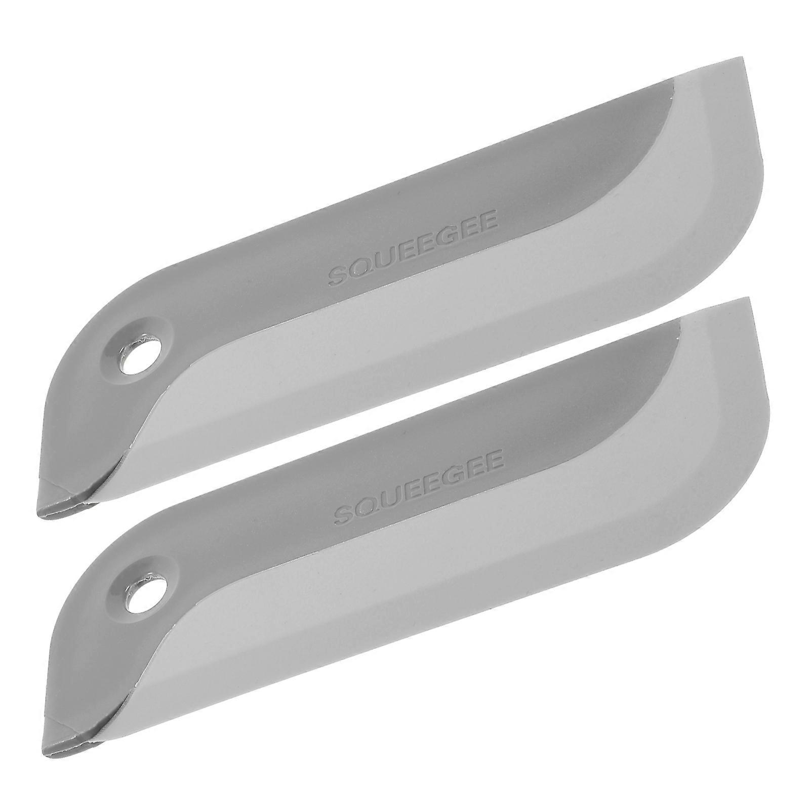 2pcs Durable Portable Glass Cleaning Squeegee Tool for Home Showers, Mirrors, Windows, and Tile Surfaces – Creative Design