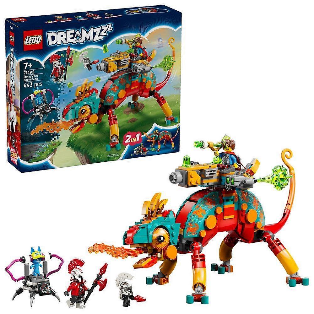 LEGO DREAMZzz 马特奥之火变色龙 71492