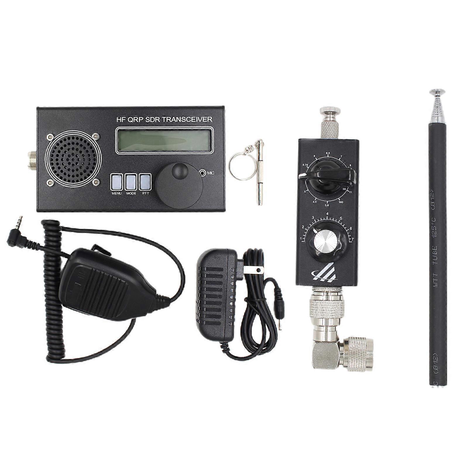 Portable USDR QRP SDR Transceiver Hand held Radio Recorder SSB/CW QRP Receiver Built-in 12.6v Battery Simple Design