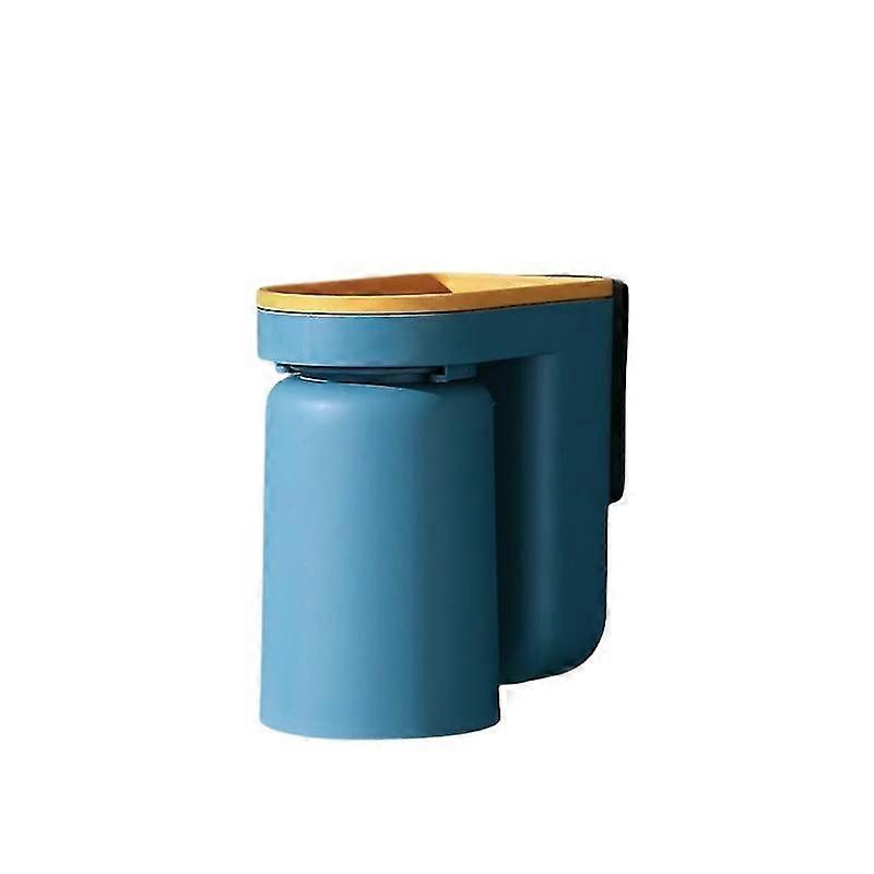 Toothbrush Holder Wall Mounted with Cup,Stick-on Toothbrush Holder for Bathroom