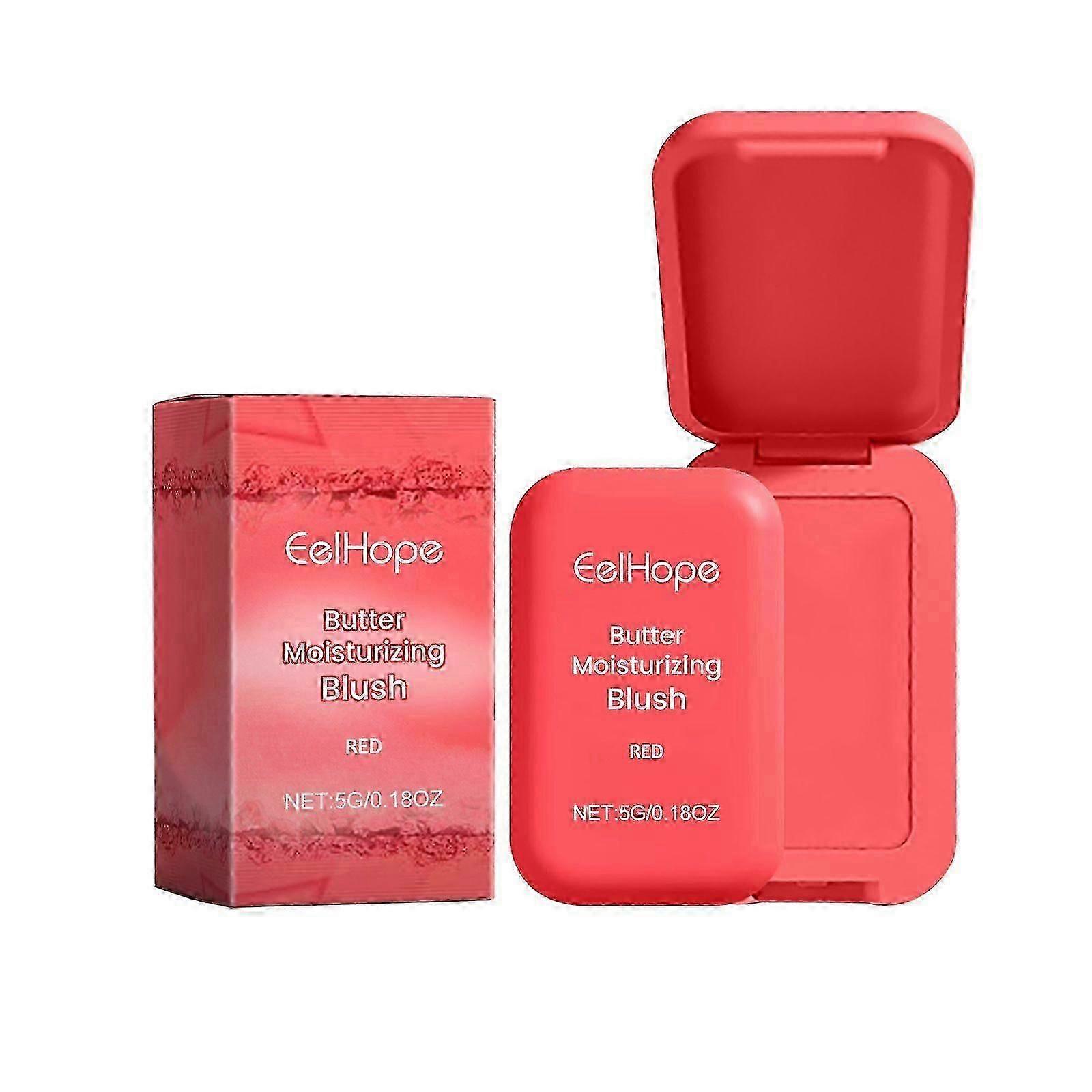 Eelhope Butter Moisturizing Red Blush Light Natural Matte Rouge Complete Monochrome Blush