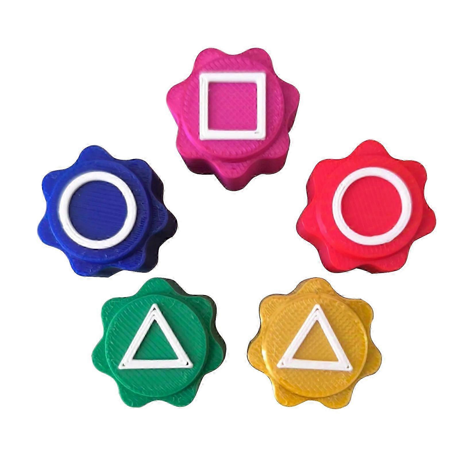 Korean Gonggi Jack Stone Set - 5PCS with Round Case