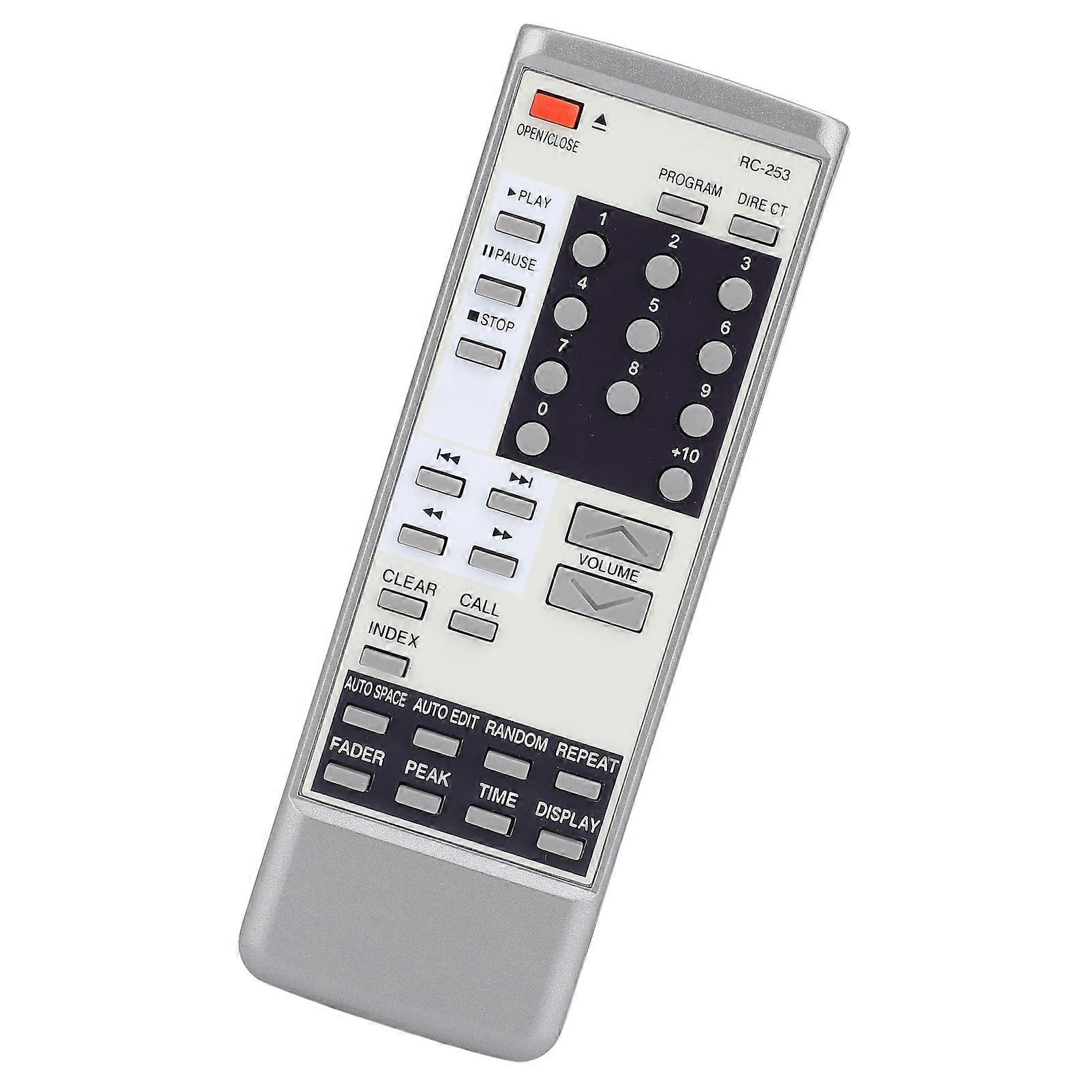 RC 253 Remote Control Replacement for DCD1560 DCD1450AR DCD1500 DCD520 DCD685 DCD800 DCD810 DCD2560 CD Player 