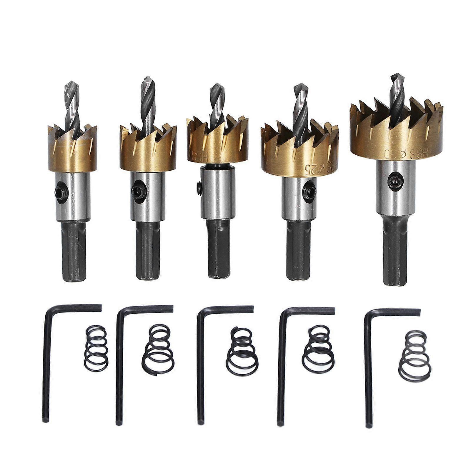 Hoge kwaliteit Hoog koolstofstaal Boor Bit Gat Zaag Set 16 18.5 20 25 30mm