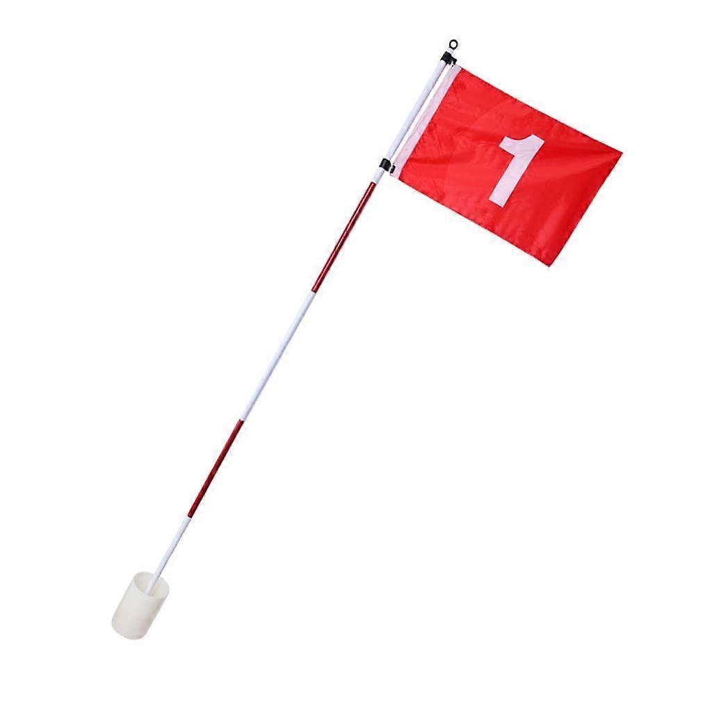 Golf Flag With Hole Garden Practice Flag For Outdoor Yard Golf