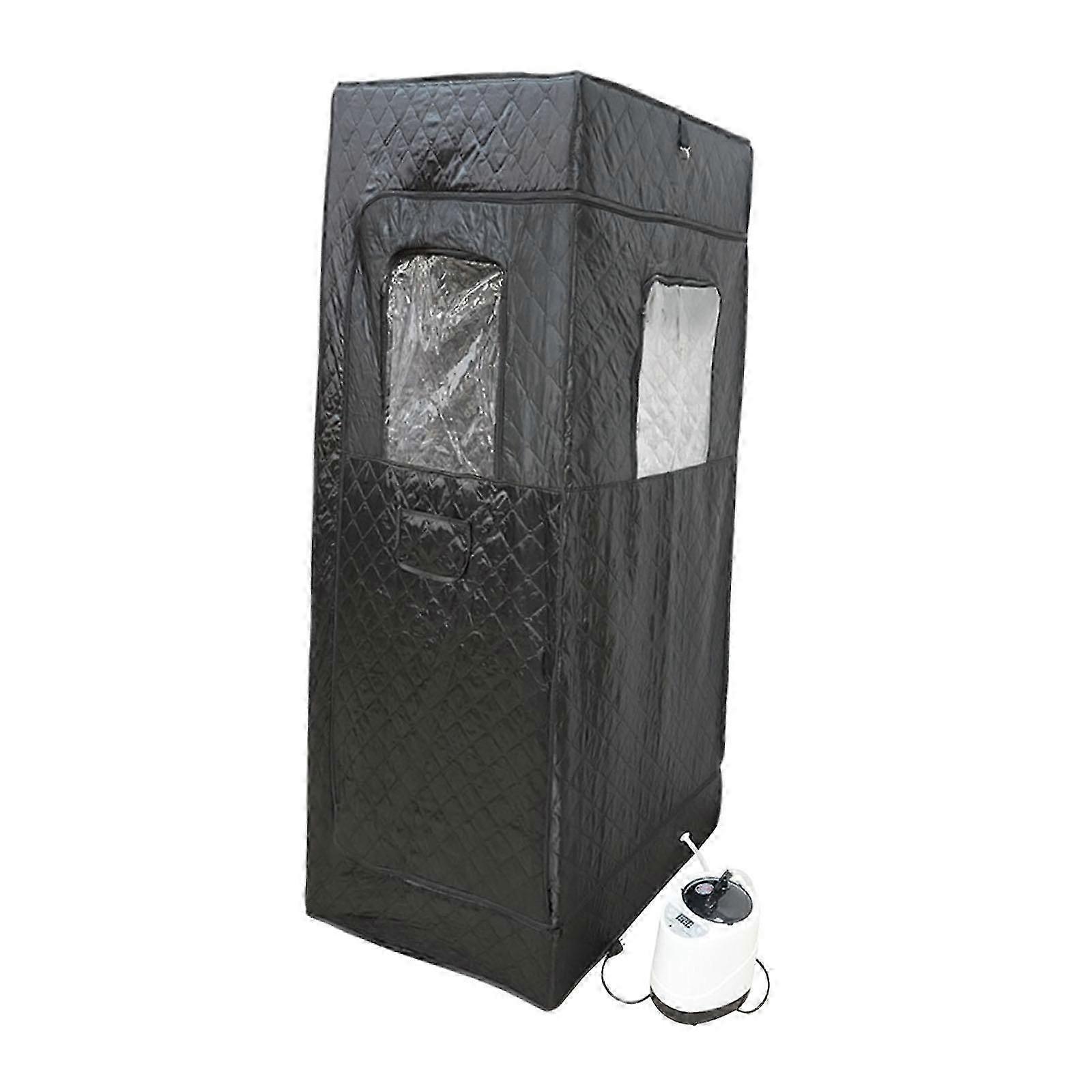 2.6L Portable Steam Sauna Room Tent, 220V Heating Steamer for Home Spa Experience and Relaxation
