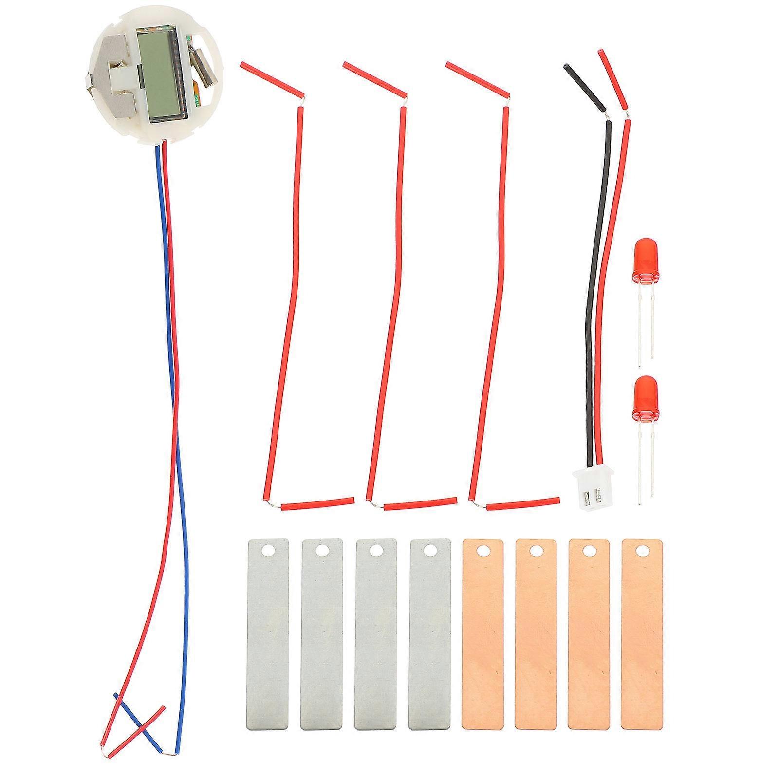 The **DIY Fruit Battery Experiment Kit** is an engaging and educational tool designed to introduce students to the fundamentals of electricity,