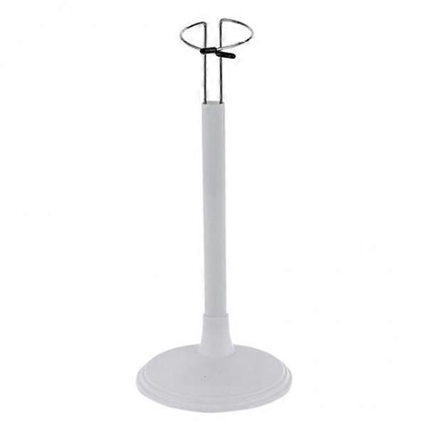 2X Adjustable Doll Stand Display Holder For Dolls Action Figure 35cm White